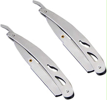 USTRA Stainless Steel Folding Straight Edge Safety Razor