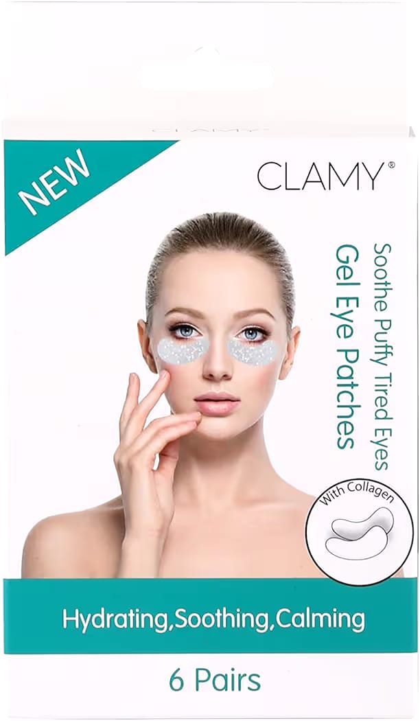 CLAMY GEL EYE PATCHES  WITH COLLAGEN