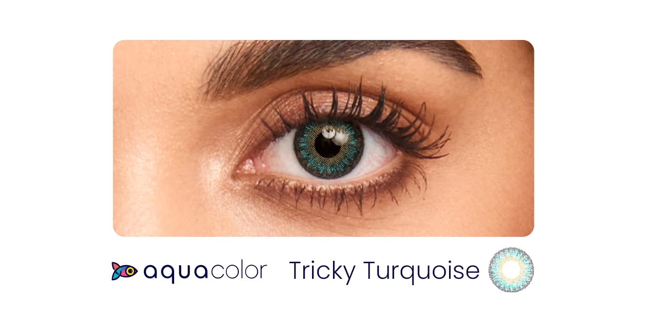 AQUACOLOR DAILY COLOR CONTACT LENSE