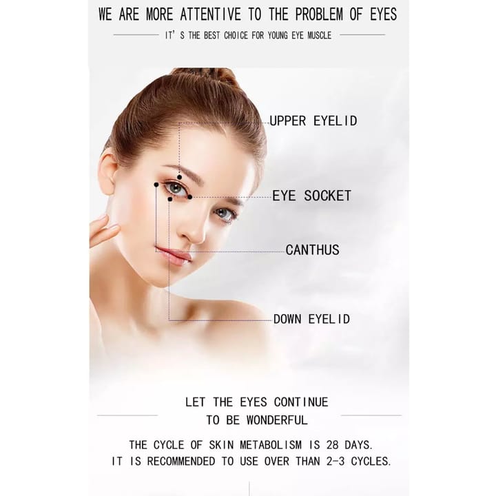 DR. RASHEL EYE GEL CREAM 24K GOLD COLLAGEN