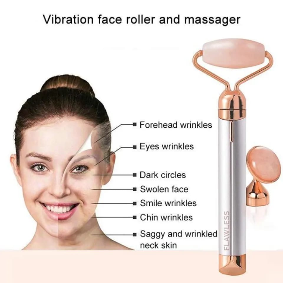 MICRO VIBRATING FACIAL ROLLER & MASSAGER