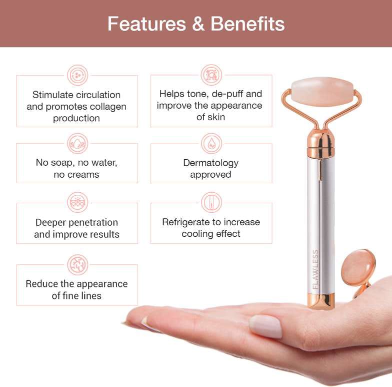 MICRO VIBRATING FACIAL ROLLER & MASSAGER