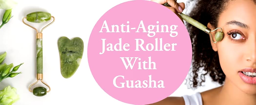 STONE JADE ROLLER MASSAGE TOOL