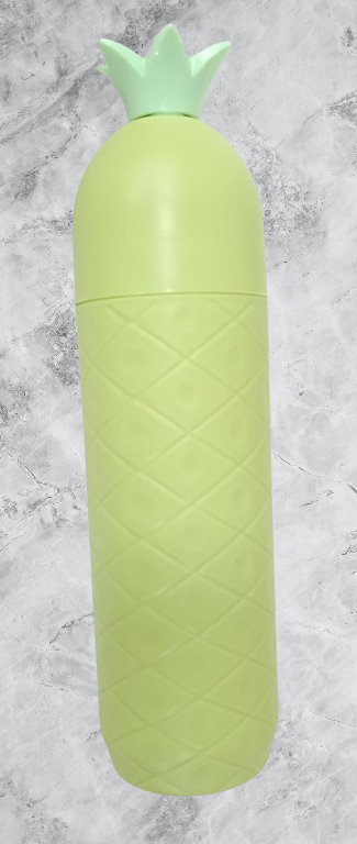 Portable Pineapple Round Toothbrush Storage Box