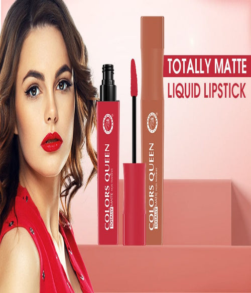 COLORS QUEEN  TOTALLY MATTE NON TRANSFER LIQUID LIPSTICK NTG23