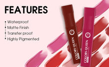 COLORS QUEEN  TOTALLY MATTE NON TRANSFER LIQUID LIPSTICK NTG23