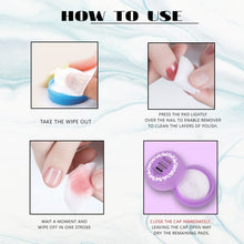 INCOLOR NAIL POLISH REMOVER TRAVEL WIPES PACK OF 6 PCS
