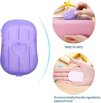 Travel Disposable Soap Tablet Box