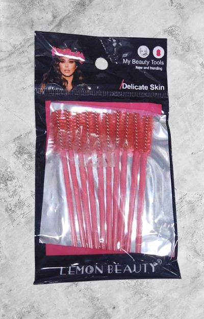 Pack of 10 Pcs Eyelash Makeup Brush Mascara Wands Applicators