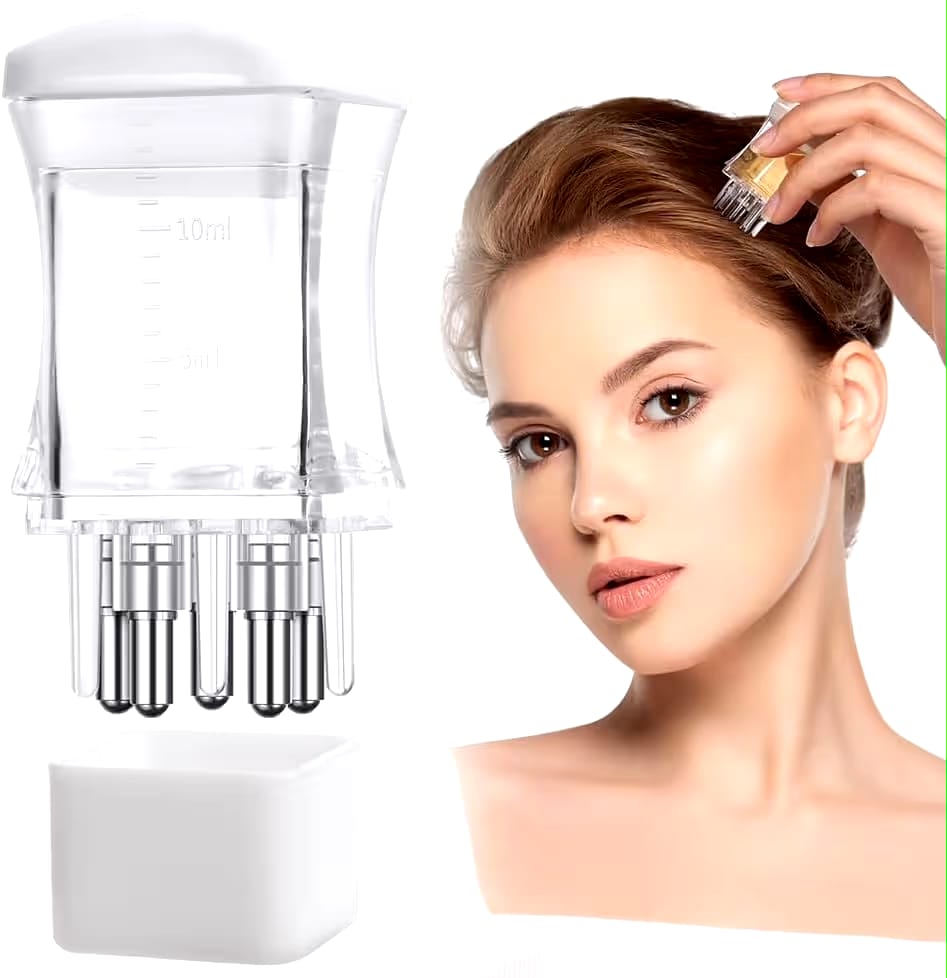 HAIR OIL APPLICATOR BOTTLE SCALP MASSAGER