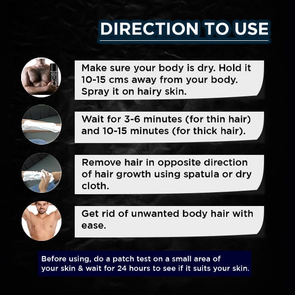 MANCODE HAIR REMOVAL SPRAY