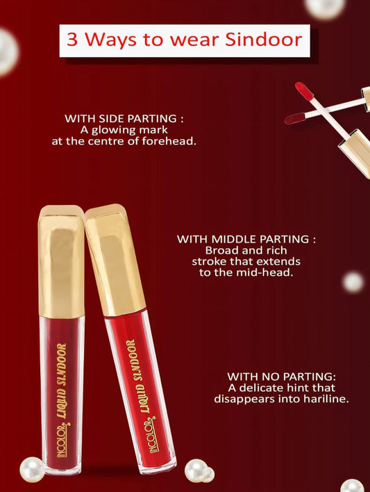 Incolor Liquid Velvet Matte Finish Sindoor