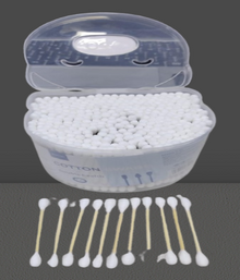 Double-Ended Cotton Swabsm