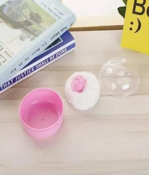 Baby Powder Puff Box