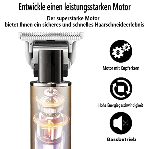 HTC RECHARGEABLE HAIR CLIPPER| HAIR TRIMMER AT-118