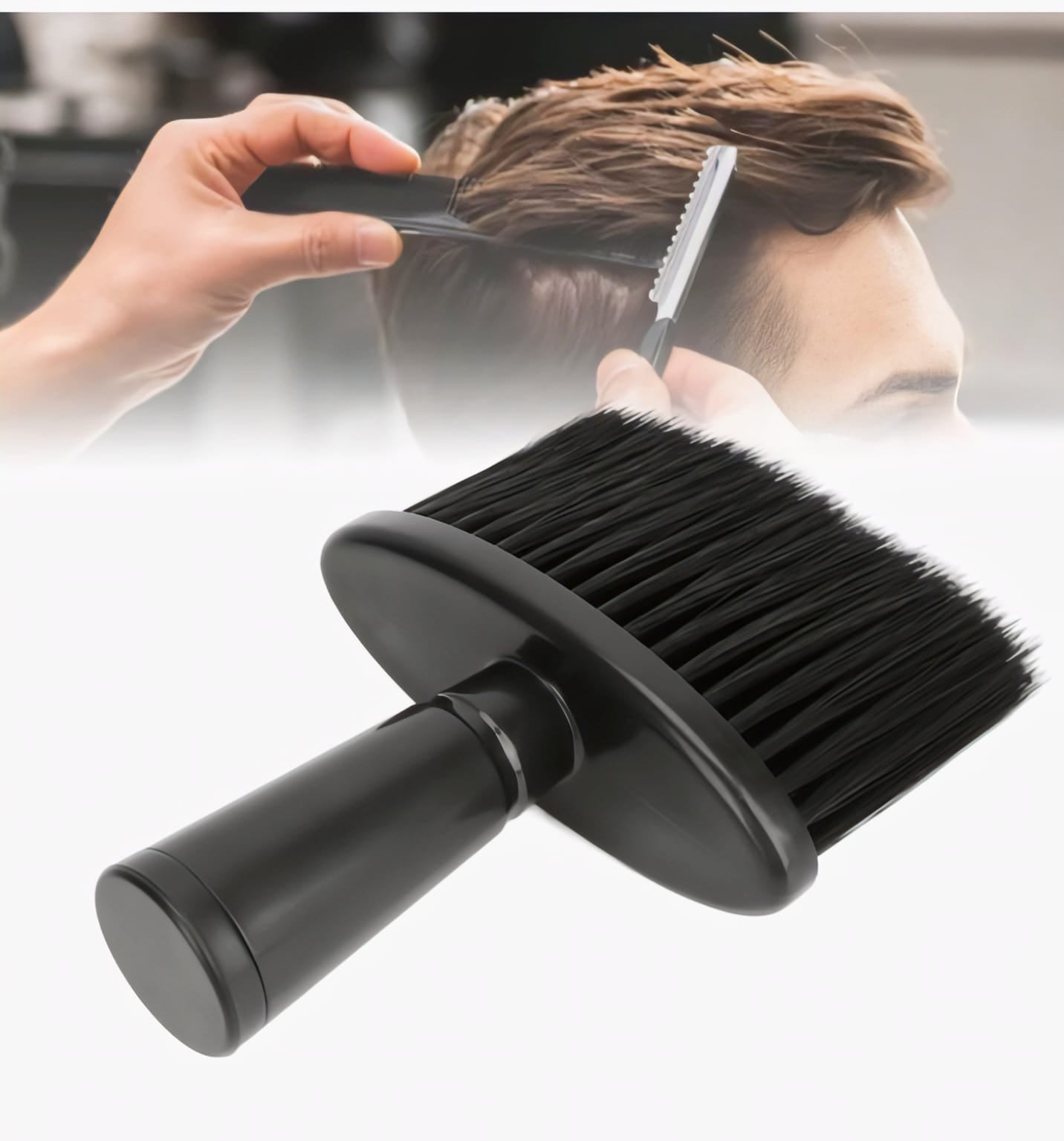 Hair Cutting Brush Neck Duster Cleaning