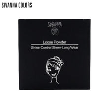 SIVANNA  LOOSE POWDER SHINE CONTROL SHEER-LONG WEAR F010
