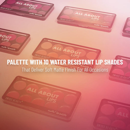 SWISS BEAUTY MATTE LIP PALETTE