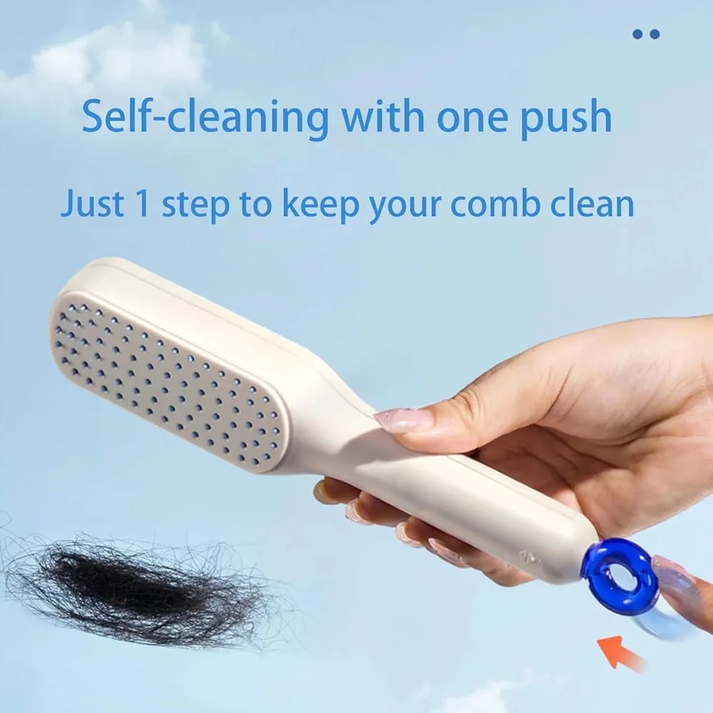 Retractable Swivel & Lift Hair Brush