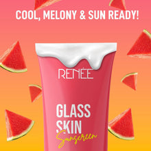 RENEE Glass Skin Sunscreen, SPF 50+ PA++++, Watermelon Extract, All Skin Types, 50g
