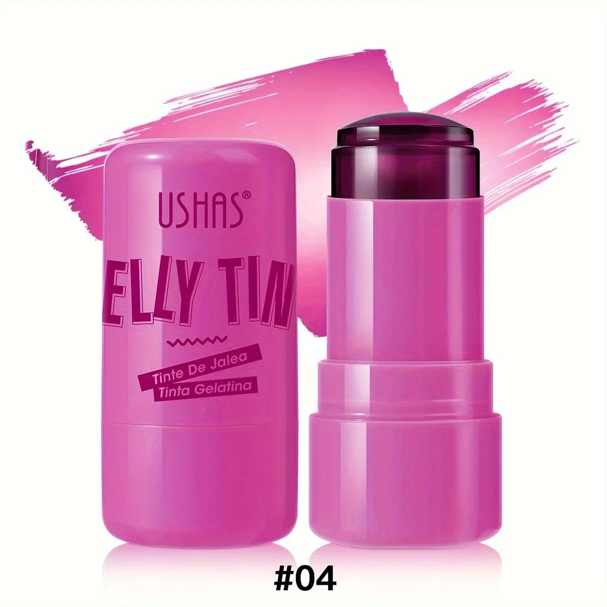Jelly Tint – Lip &  Cheek Blush Glossy Tint Stick