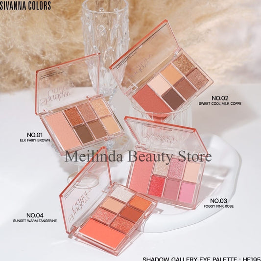 SIVANNA COLORS SHADOW GALLERY EYE PALETTE HF195