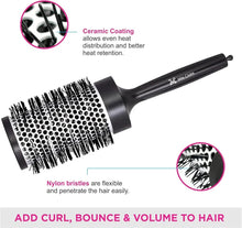 Miss Claire Round Hair Brush For Hair Styling, Curling & Straightening
