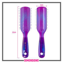MISS CLAIRE FLAT HAIR BRUSH PURPLE