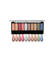 10 Color Eye Shadow Makeup Series – Luxury Wet Matte Palette