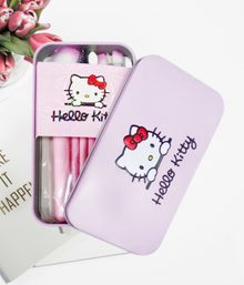 Hello Kitty Make-Up Brush Set 7 Pcs With Mini Case