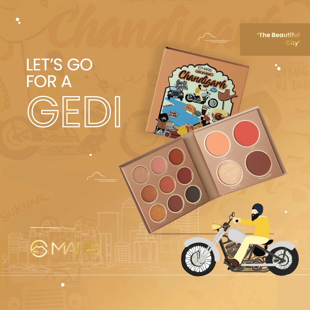 MARS THE CITY PARADISE MAKEUP KIT MK103