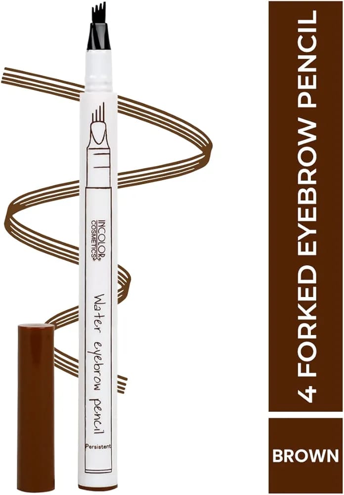 INCOLOR 4 FORKED LONG LASTING EYEBROW PENCIL