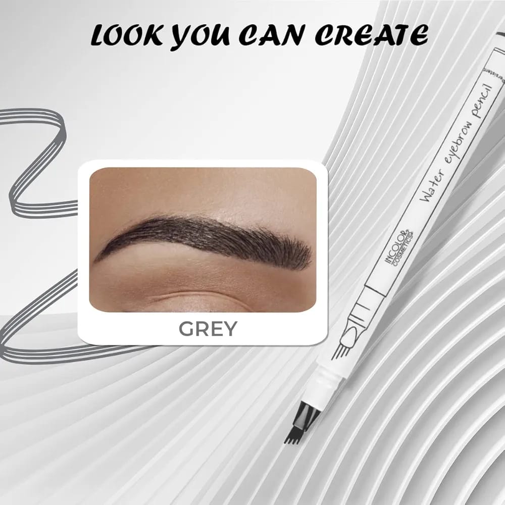 INCOLOR 4 FORKED LONG LASTING EYEBROW PENCIL