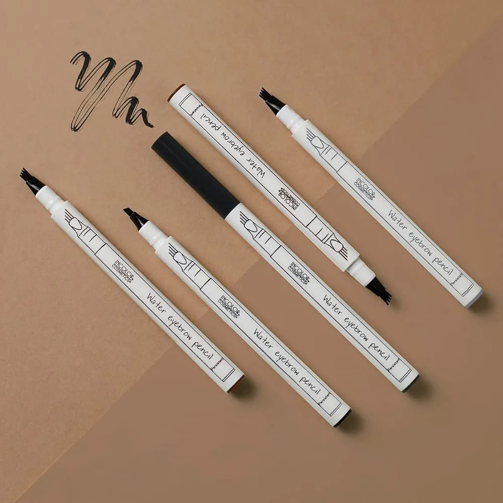 INCOLOR 4 FORKED LONG LASTING EYEBROW PENCIL