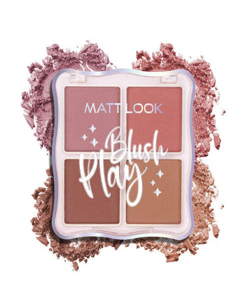 Matt Look Blush Play Blusher Palette
