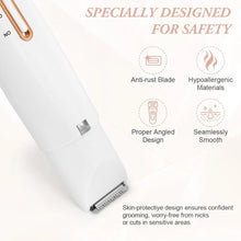 4-IN-1 SHAVER WOMEN'S RAZOR AND EYEBROW TRIMMER