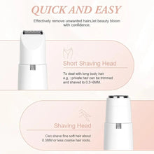 4-IN-1 SHAVER WOMEN'S RAZOR AND EYEBROW TRIMMER