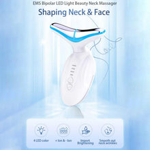 EMS BIPOLAR LED LIGHT BEAUTY NECK MASSAGER