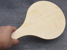 WOODEN HANDLE MIRROR SMALL SIZE (ROUND)