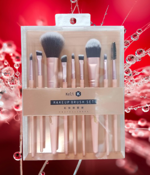 9 PCS Professional Makeup Brush Set