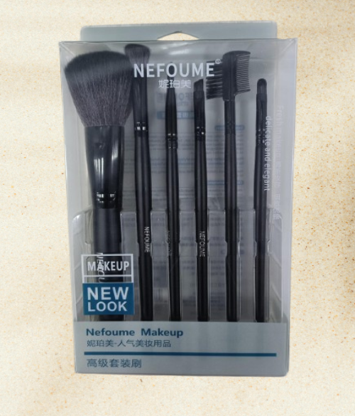NEFOUME Makeup Brush Set – New Look (Pack of 6 Pcs)