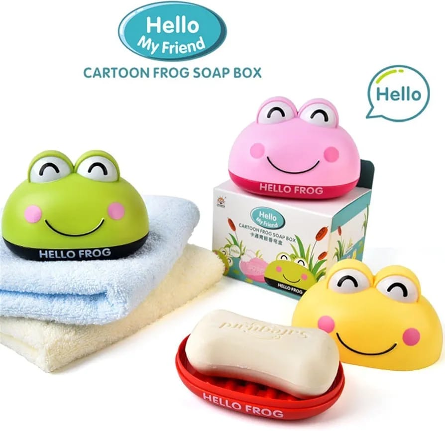 CARTOON  FROG SOAP BOX