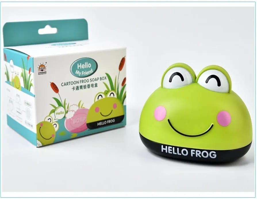 CARTOON  FROG SOAP BOX