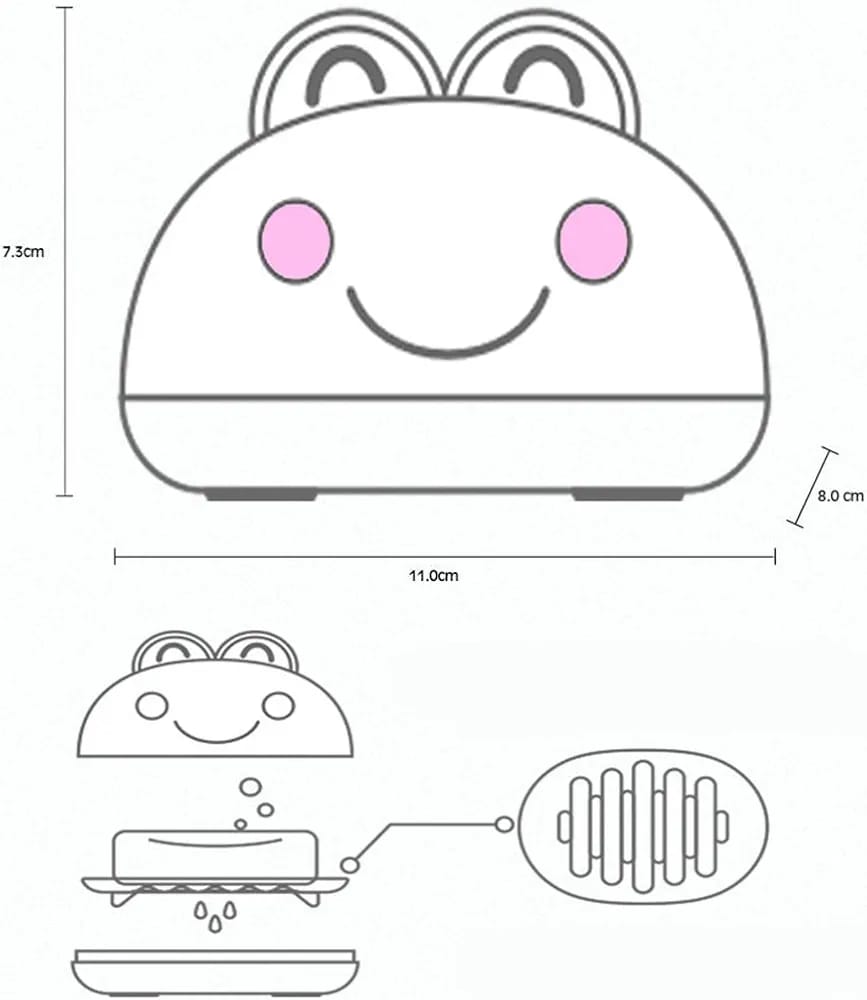 CARTOON  FROG SOAP BOX