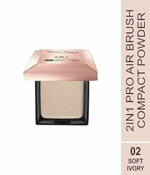 TEEN.TEEN 2-in-1 Powder PRO Airbrush Flawless Full Coverage Compact