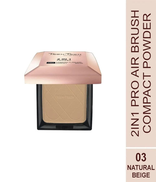 TEEN.TEEN 2-in-1 Powder PRO Airbrush Flawless Full Coverage Compact