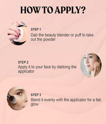 Lakyou Beauty 2in1 High Coverage Compact Powder  Oil Control  SPF-30++