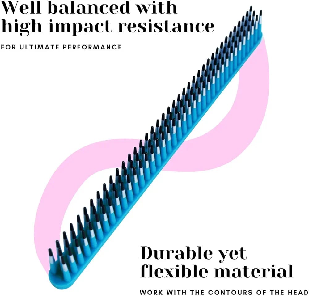 SCARLET LINE THREE ROW HAIR COMB