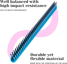 SCARLET LINE THREE ROW HAIR COMB