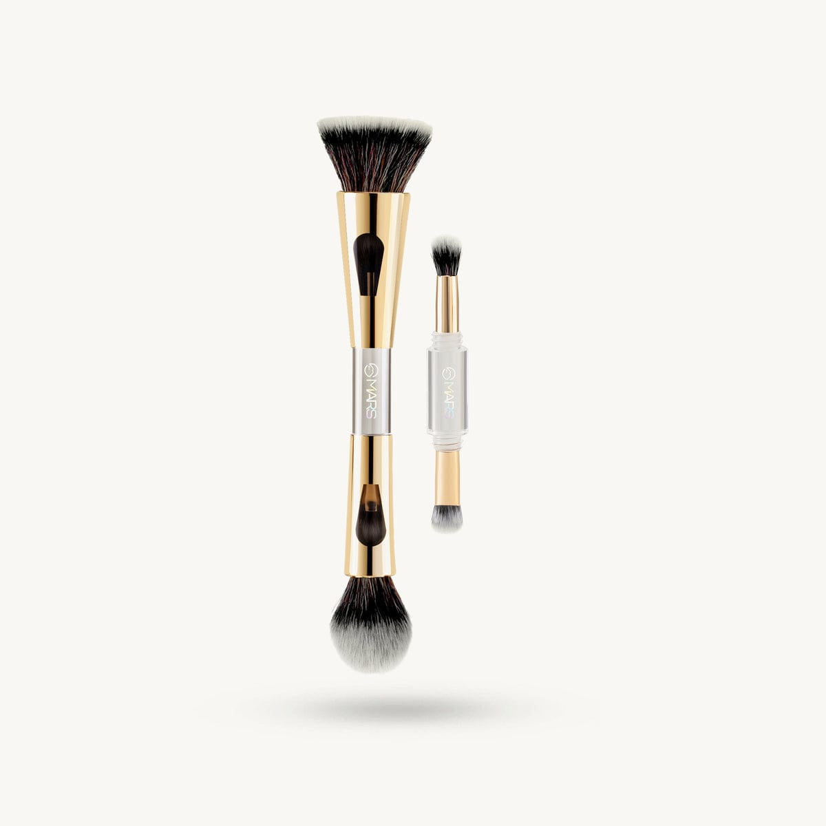 MARS 4IN1 TRAVEL BRUSH ( FOUNDATION, POWDER, EYESHADOW BRUSH )